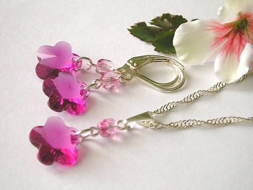 Swarovski Flower Fuchsia — foto 5