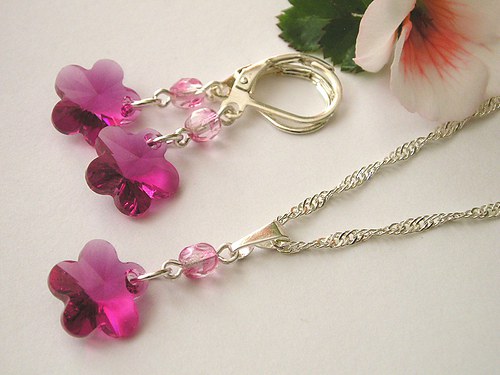 Swarovski Flower Fuchsia — foto 6