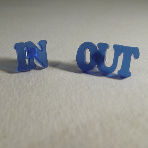 Náušnice "IN-OUT" — foto 4