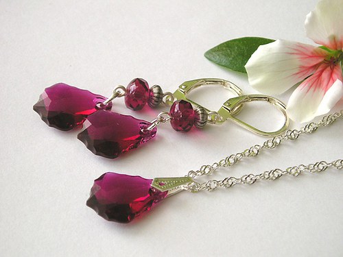 Swarovski sada Baroko Ruby — foto 2