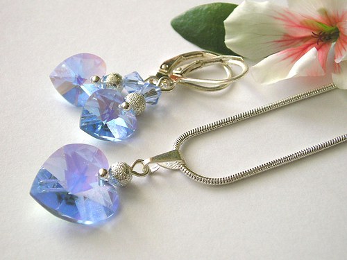 Swarovski Light Sapphire AB ( 10 + 14 ) — foto 2