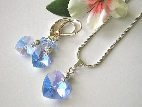 Swarovski Light Sapphire AB ( 10 + 14 ) — foto 3