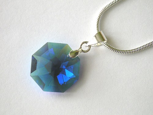 Swarovski sada Strass Dark Sapphire Blue AB — foto 4