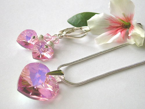 Swarovski sada Light Rose AB ( 10 + 18 )..AKCE — foto 2