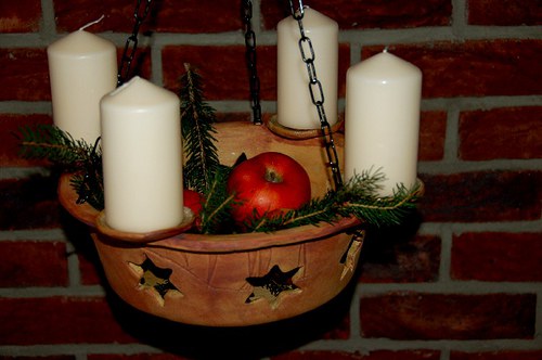 Závěsný adventní svícen-na obj!!! — foto 4