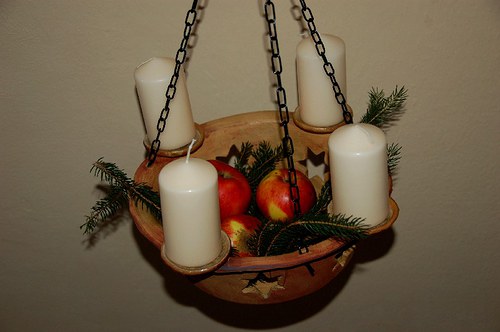 Závěsný adventní svícen-na obj!!! — foto 5