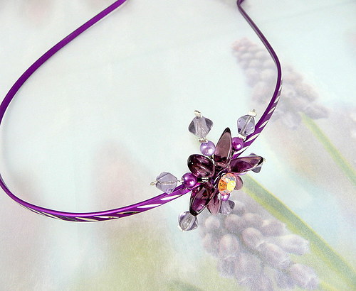 Čelenka : " Violet evening " — foto 2