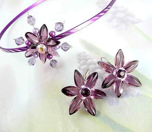 Čelenka : " Violet evening " — foto 4