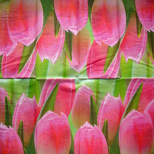 Ubrousek "Tulipány" — foto 2
