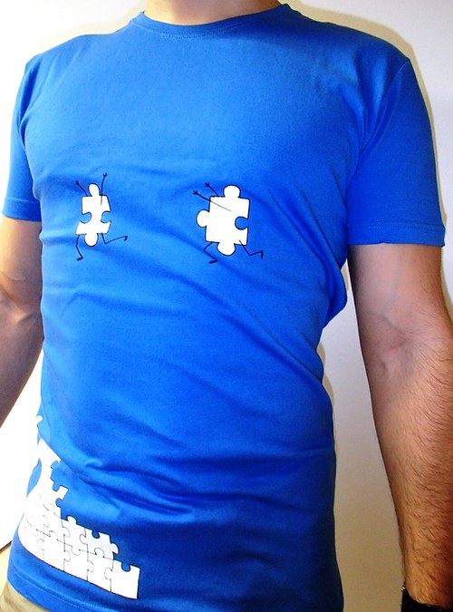 Tričko pánské Puzzle — foto 3