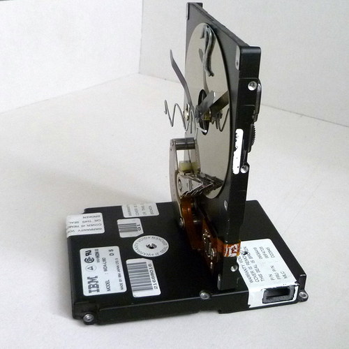 Hodiny z HDD 24 — foto 3