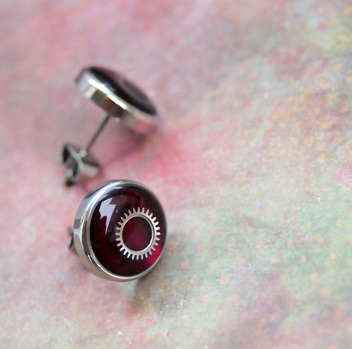 Burgundy circles — foto 2