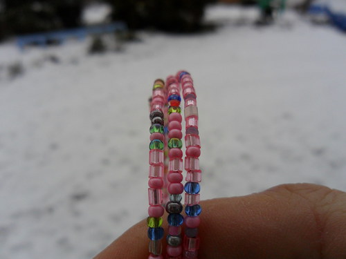 Dětský náramek - pink and the others — foto 2