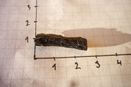 Tektit, meteorit č. L8434 — foto 3