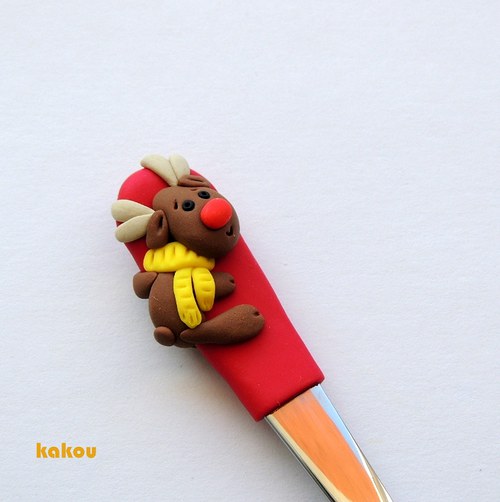 Koktejlová lžička sobík — foto 2