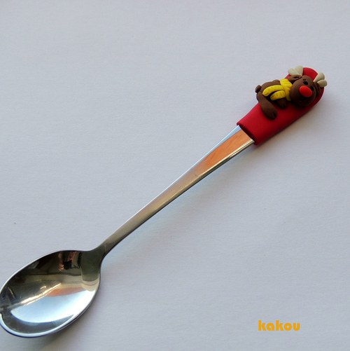 Koktejlová lžička sobík — foto 3