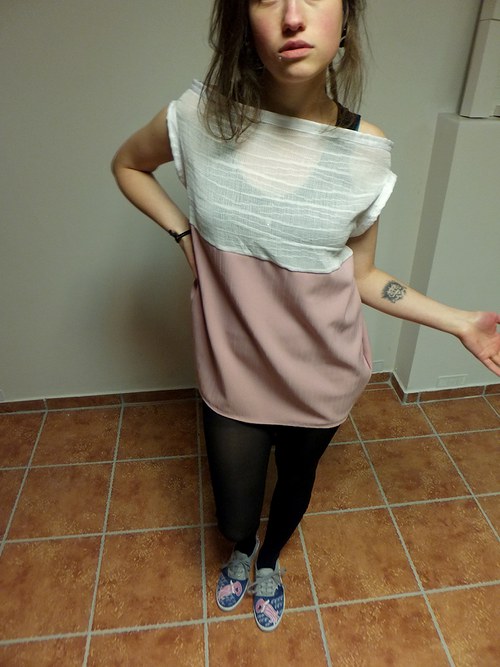 Půlená Baloon Tunika — foto 2