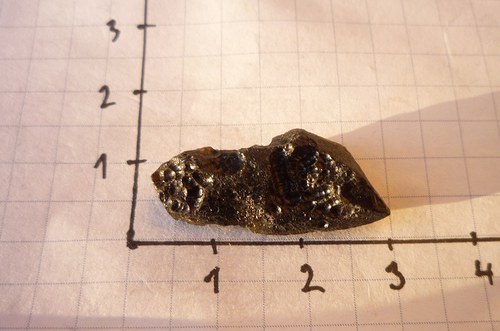 Tektit, meteorit č. L8447 — foto 3