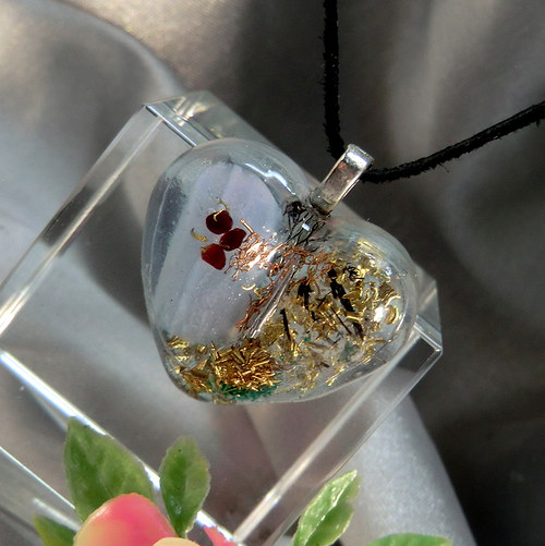 Orgonit * Magické srdíčko (3) s chalcedonem — foto 2