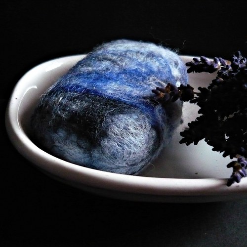 Plstěné mýdlo - sea minerals — foto 2