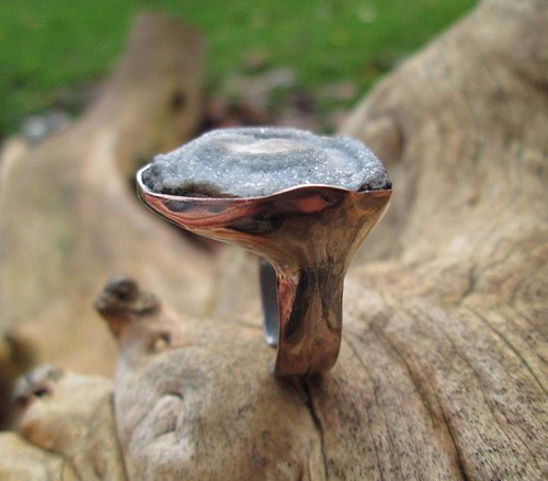 Cinovy prsten s Chalcedonovou Ruzi — foto 4