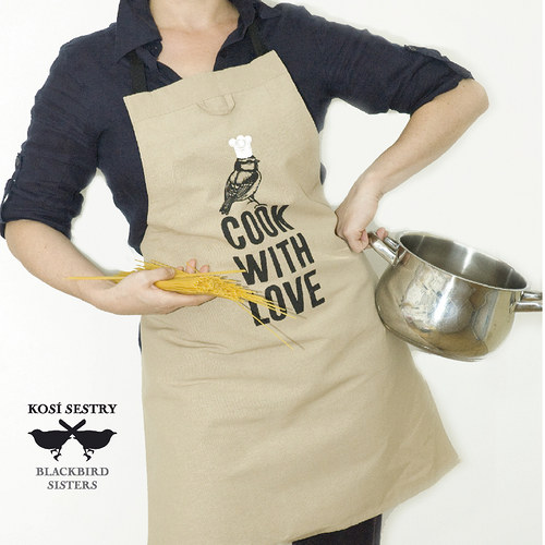 Cook with Love... dámská zástěra — foto 3