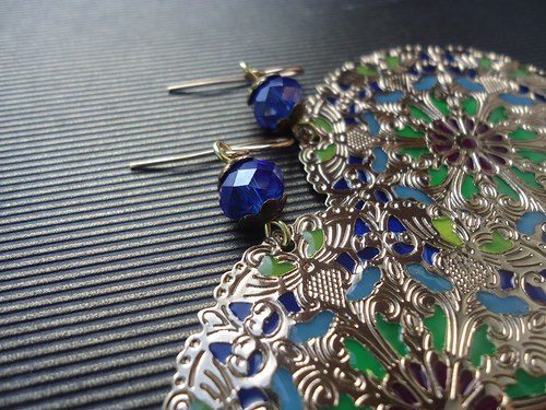 Náušnice " Multicolor " — foto 2
