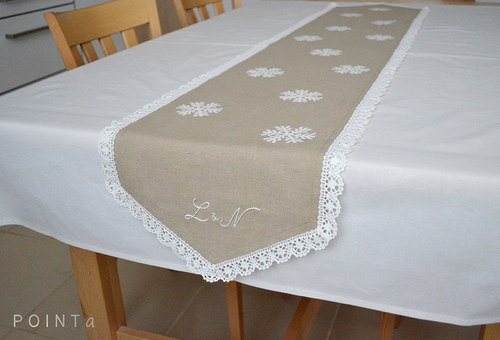 Vločkový ubrus (na přání) — foto 2