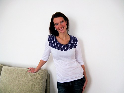 Fialové duo v puntíku (38) — foto 2