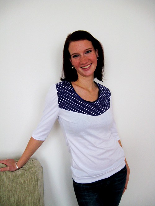 Fialové duo v puntíku (38) — foto 3