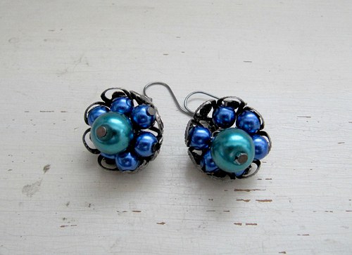 Naušnice FORGET-ME-NOT — foto 3