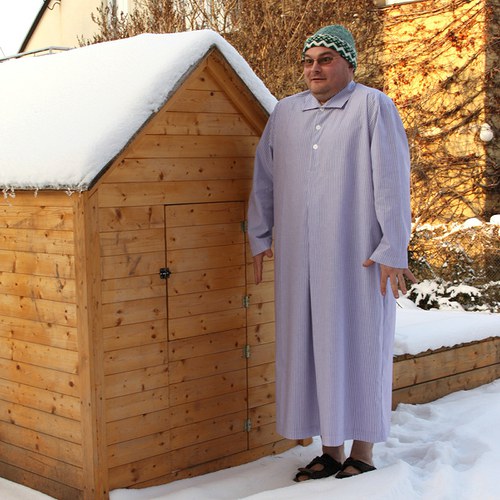 Pánská noční košile ´kolega elegán´ — foto 2