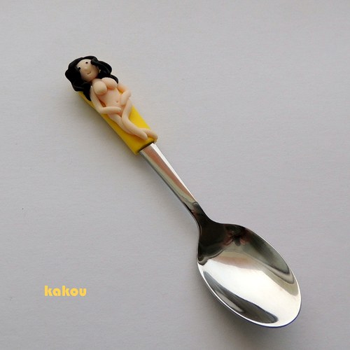 Čajová lžička - černovláska — foto 2