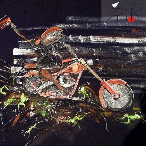 Triko, "Harleyář", XL,rezervace — foto 2