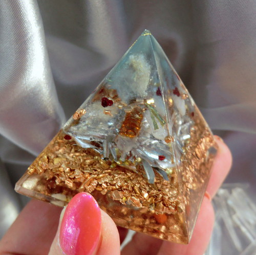 Orgonit (3) Pyramida 5x4,5 * Meditační* — foto 4