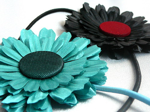 Čelenka tyrkysová gerbera. — foto 3