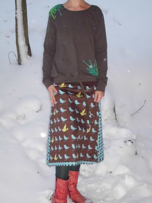 Sukně teplejší — foto 4