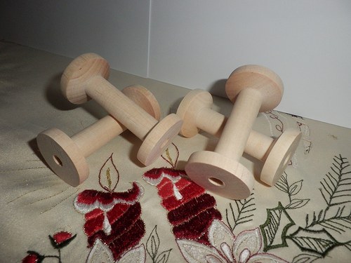 Dřevěná špulka soustružená — foto 2