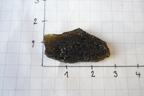 Tektit, meteorit č. L8645 — foto 3