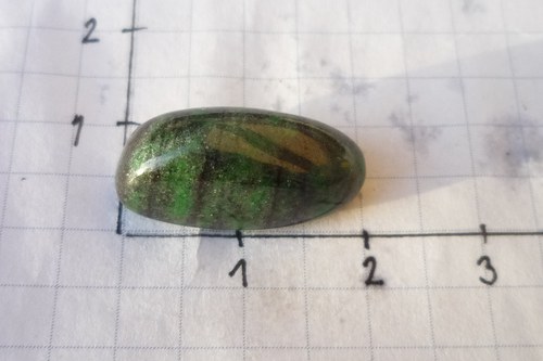 Serpentin malachitový č. L8667 — foto 3