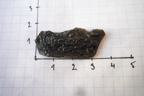 Tektit, meteorit č. L8693 — foto 3