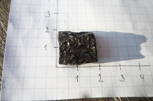 Tektit, meteorit č. L8719 — foto 3