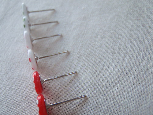 Naušničky "Buttons" - 3 páry! — foto 3