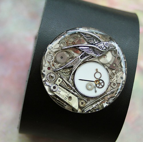 Steampunkový náramek (na přání) — foto 2