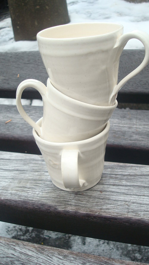Sněhobílá kafíčka, šálky, 180 ml — foto 3