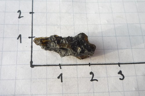 Tektit, meteorit č. L8862 — foto 3