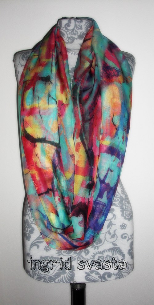 Dámská šála " Rainbow " — foto 2