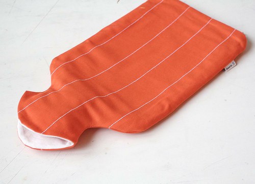 Hřeje oranžový - termofor do postele — foto 3