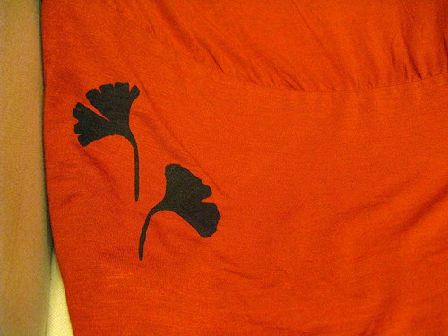 Lístky ginko...., vel. L-XXL — foto 5