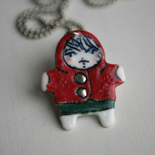 ORYN ...do kabátku a ven! (porcelán) — foto 2